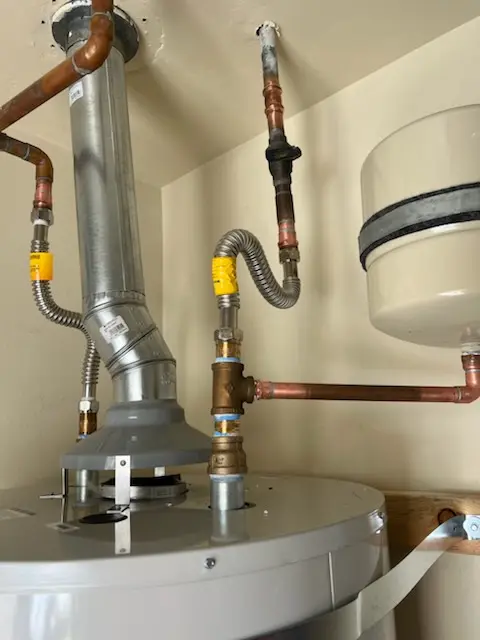 Water heater installation and plumbing repair in Perry